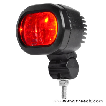 10-80V DC LED Forklift Truck Blue Red Zone Pedestrian Safety Warning Light